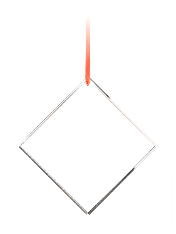 Crystal Ornament Square
